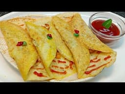 सिर्फ आधा कटोरी सूजी और दो आलू से बनाए एकदम नया और चटपटा नाश्ता || breakfast recipes