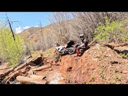 Tough times in Utah - Chris Birch KTM 890 Adventure R