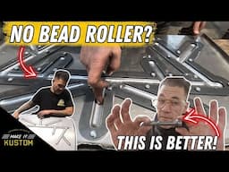 CHEAP & Easy Way 2 Make ANY Bead! NO BEAD ROLLER! - Flow Forming With an AIR HAMMER