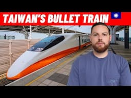 Riding Taiwan's Amazing HIGH-SPEED RAIL (Taipei to Tainan)