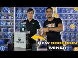 🚨 VOLCMINER - Worlds first look | New Dogecoin miner!🔥 Crypto Mining India #bitcoinmining #crypto