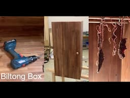 Biltong Box - Build & Drying