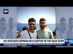 101 hostages remain captive in the the Gaza Strip