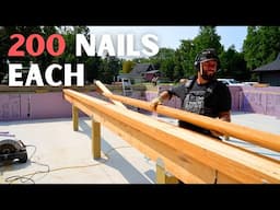 Building Girders & Insulating the Foundation // Ep. 4 Timber Frame House