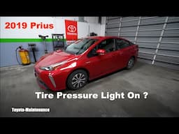 TOYOTA Prius Tire Pressure Light On?