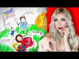 CREEPY CHILDRENS DRAWINGS WITH TERRIFYING BACKSTORIES...(*Part 3*)