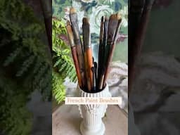 French Vintage Paint Brushes! Patina up the galore. #vintage #etsyshops #homedecor #thriftingvintage