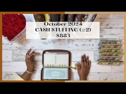 $882 CASH STUFFING | OCTOBER 2024 | VARIABLE EXPENSES | HOW TO PROPERLY SHOP DURING AMAZON PRIME DAY