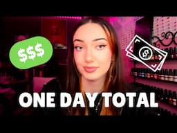 How much i made in 1 day selling feet pictures for money and doing findom | MY HIGHEST DAY YET