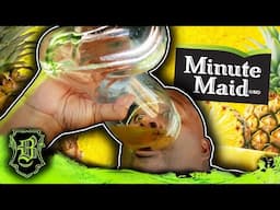 Chugging Minute Maid's Aguas Frescas Pineapple Drink