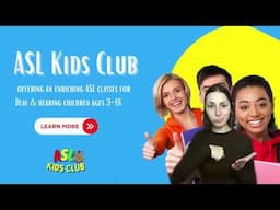 Learn How to Sign Sign Language Lessons for Kids