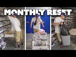 Business Reset Routine | Restocking Supplies, Packing Orders & Cleaning My Storage Unit