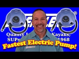 New Mega 4-Cylinder Electric Turbo Pump - Sea Eagle.com fastest electric turbo pump for inflatables!