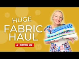 Fabric haul | Sewing plans | sewing vlog | upcycling sewing project