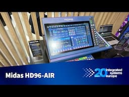 ISE 2024: Midas HD96 AIR