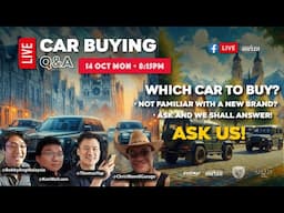 Weekly LIVE Car Buying Q&A | Evomalaysia.com (14/10/2024)