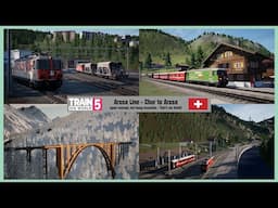 Arosa Line review (remade) ~ Train Sim World 5