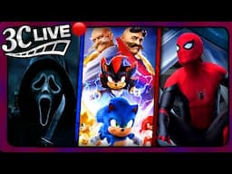 3C Live - Spider-Man 4 In The Multiverse, Scream 7 Cast, Sonic Movie 3 Trailer 2