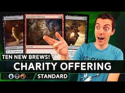 🆕 Ten New Brews! - Greedy Charity Offering - 🔵⚫🔴 - Grixis Donate - (Foundations 📚 Standard)