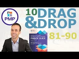 10 New Drag and Drop Questions for your PMP Exam (81 to 90)