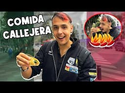 PROBANDO COMIDA CALLEJERA en MEXICO POR PRIMERA VEZ 🌶️