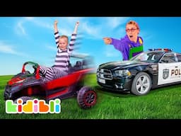 Police Cars for Kids 🚓 Vehicles videos for toddlers | Kidibli