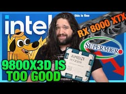 HW News - Intel Gets Sued & Su'd, NVIDIA Consumer CPU Rumors, 9800X3D Supply