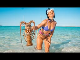 Caught My FIRST LOBSTER in the Bahamas! 🦞 Dream Life with Family & Friends!