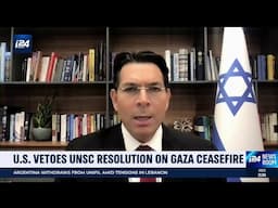 US vetoes UN resolution on Gaza ceasefire