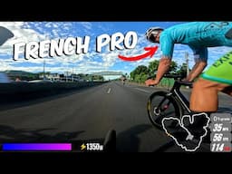 Riding the Breakaway with a French Pro