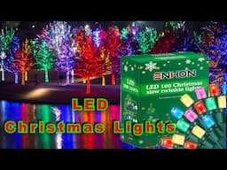 Twinkling Christmas Lights from Enhon