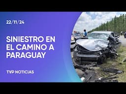 Choque fatal en Paraguay con hinchas de Racing