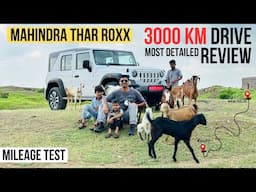 5-Door Mahindra Thar Roxx 3000 Km Review - अभी भी सबके लिए नहीं है ये SUV 😬