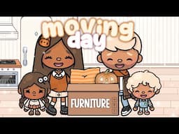 FALL FAMILY PACKING TO MOVE TO A NEW HOUSE!! 🏡  | VOICED 📢 | Toca Life World Roleplay