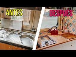 REFORMA completa AUTOCARAVANA | Nueva COCINA espectacular!!