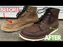 (ASMR) How to Clean Your Boots - Step by Step Instructions