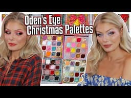 REVEAL of the NEW Oden's Eye Christmas Palettes 🎄🎅☃️