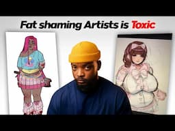 Drawing Fat Characters is a PROBLEM on Art Tiktok