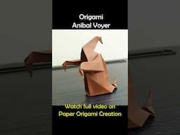 How To Make Origami Anibal Voyer | Halloween Decoration