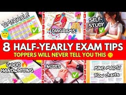 Hack Your Exams to Score Highest Marks🔥|Half Yearly Exams Strategy to Score 95%🔥|Study Hacks & Tips🔥