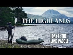 3 Day 60km Solo Camping in the Last Great Wilderness of Scotland - Part 1: Rain, Midges & Wind