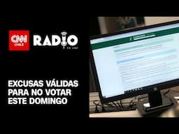 Carabineros aclara duda: Cuáles son las excusas para no votar este domingo y más