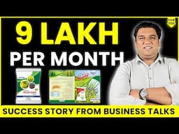 This is how he's Earning 9 Lacs Per Month from His Chemical Business - Business Talks Success Story!