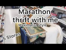 Thrift With me marathon/ GOODWILL