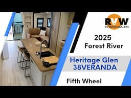 2025 Heritage Glen 38VERANDA Fifth Wheel Flythrough