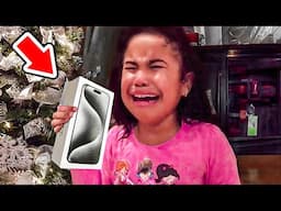 Spoiled Kids Opening Christmas Presents & Complaining!