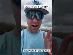 LIVE FROM FLORIDA - 🌀UPDATE ON TROPICAL STORM SARA