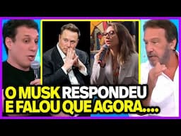 PÂNICO REAGE E ANALISA TUDO SOBRE A GRANDE POLÊMICA ENTRE JANJA E ELON MUSK