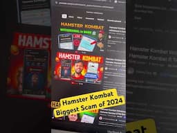 Hamster Kombat Biggest SCAM of 2024 🚨 #airdrop #hamsterkombat