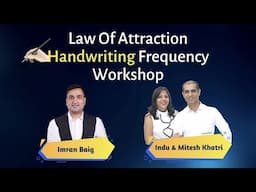 Free Handwriting Analysis Workshop | By Imran Baig | Mitesh Khatri |